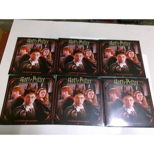 DateWorks Harry Potter 2025 Wall Calendar 16-Month Multi-Color New Lot of 6